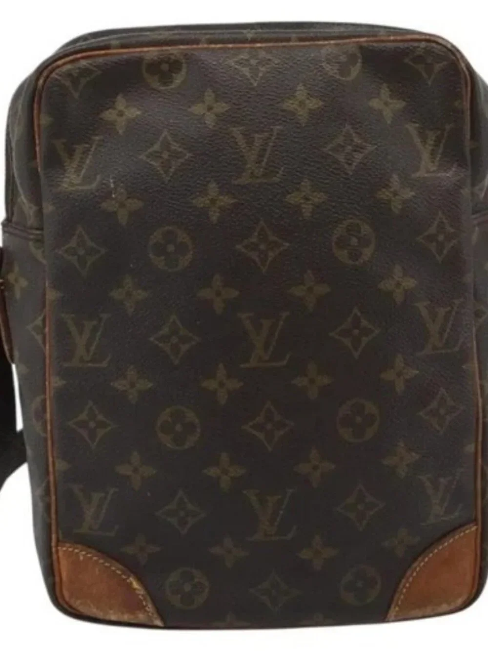 LOUIS VUITTON Monogram Danube MM Shoulder Bag M45264 LV Auth 92322